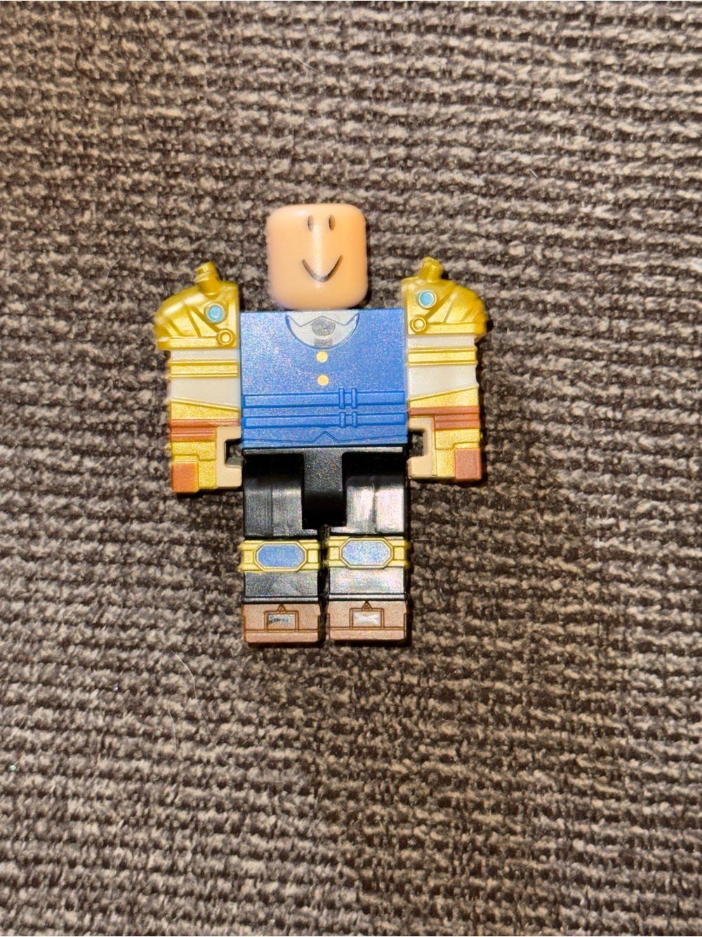 Roblox game Dungeon quest Industrial Guardian Armor action figure